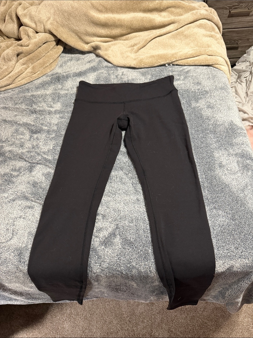 lululemon athletica Black Mid-Rise Leggings